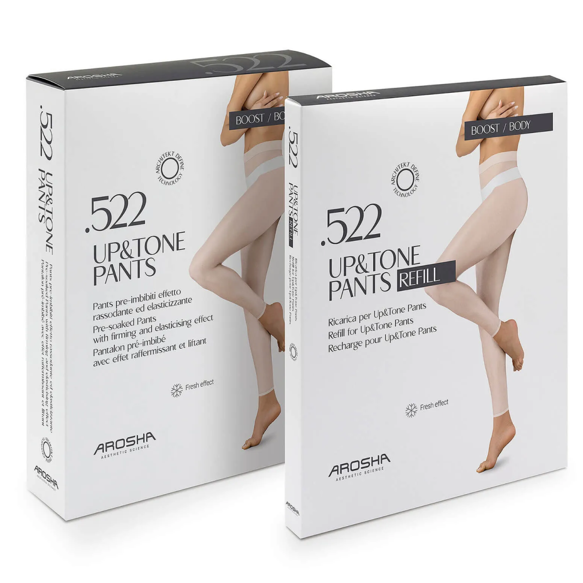 AROSHA 522 UP&TONE PANTS 1 PANTS+1REFILL (SIZE S-L) – ķermeņa kopšanas līdzeklis