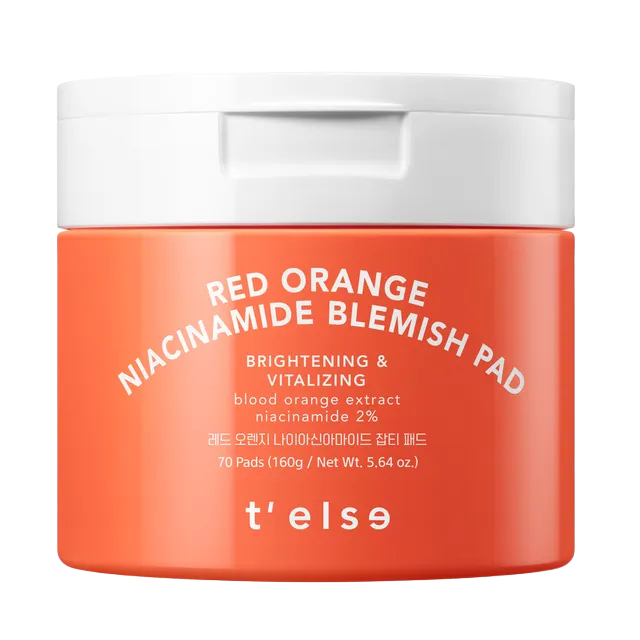 Red Orange Niacinamide Blemish Pads